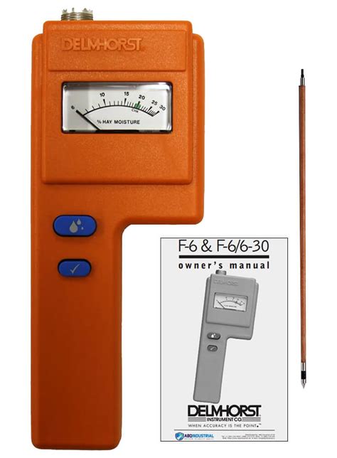 f6 analog moisture meter|F.